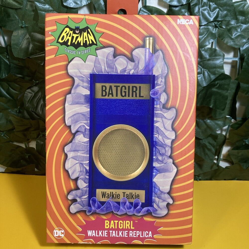 NEW SEALED Neca DC Batman 1966 Classic‎ TV Series Batgirl Walkie Talkie Replica